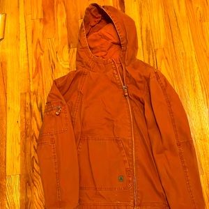 Mousqueton, women's, sailcloth jacket.